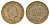 Гонконг 10 центов 1988 KM 55 никель латунь 4682-116