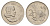 ЮАР 20 центов 1965 Ян ван Рибек (1619-1677), Suid Africa, легенда на африкаанс, цветок протея KM 69.2 медно-никель 4660-917