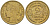 ФРАНЦИЯ 2 ФРАНКА 1939 ТИП MORLON KM 886, LE FRANC 268.12 алюминиевая бронза 3855-134