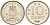 Нидерландские Антилы 10 центов 1977 Юлиана (1948-1980) KM 10 никель 4169-344