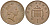 Великобритания 1 пенни 1987 Елизавета II (1952-2022) KM 935, Spink 4381 (B3) бронза 117-127