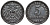 Германия 5 пфеннигов 1918 F KM 19, J. 297, Weege 5 железо 4118-1056