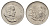 ЮАР 20 центов 1965 Ян ван Рибек (1619-1677), Suid Africa, легенда на африкаанс, цветок протея KM 69.2 никель UNC 4693-314