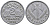 Франция 2 франка 1943 правительство Виши KM 904.1 алюминий 4384-1015