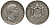 Албания 1 франга ари 1935 R, Ахмет Зогу I (1928-1939) KM 16 серебро 441-1532