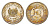 Суринам 10 центов 2007 тираж 1000 экземпляров KM 13a медно-никель BU 4649-1017