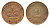 ФРГ 2 пфеннига 1959 G KM 106, J. 381 бронза 4532-622