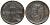 ДАНИЯ 6 СКИЛЛИНГОВ 1813 БАНКОВСКИЙ ТОКЕН KM Tn 1 (681) медь 67-211