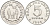 Индонезия 5 рупий 1974 FAO, программа планирования семьи KM 37 алюминий UNC 4149-633