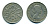 Великобритания 2 шиллинга (флорин) 1957 Елизавета II (1952-2022) KM 906, Spink 4146 медно-никель 540-534