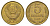 СССР 5 копеек 1988 Y 129a латунь UNC 4641-513