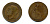 Великобритания 1 пенни 1921 Георг V (1910-1936) KM 810, Spink 4051 бронза 47-546