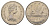 Канада 1 доллар 1975 Елизавета II (1952-2022), каноэ KM 76 никель UNC 4185-524