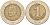 Турция 1 новая лира 2006 Кемаль Ататюрк KM 1169 биметалл 4561-153