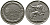 ИТАЛИЯ 1 ЛИРА 1922 R, ВИКТОРИО ИМАНУИЛ III (1900-1946) KM 62 никель 51-1516