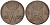 Нидерланды 1 цент 1822 Виллем I (1815-1840) KM 47 медь 4575-937