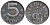 Швеция 5 крон 1993 D, Карл XVI Густав (1973- ) KM 853a медно-никель PROOFLIKE 84-133