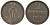 Брауншвейг-Каленберг-Ганновер 2 пфеннига 1853 B, Георг V (1851-1866) KM 217,aKS 152, J. 84 медь 4142-241