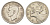 Канада 25 центов 1944 Георг VI (1936-1952), олень KM 35 серебро 4631-853