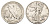 США 1/2 доллара (50 центов) 1944 D KM 142 серебро 3896-1325