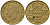 Монако 20 франков 1951 Ренье III (1949-2005) KM 131 алюминиевая бронза    4601-834