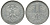 ФРГ 1 МАРКА 1975 G KM 110, J. 385 медно-никель aUNC 72-845