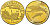 Польша 15 посейдонов ND (2011-2012 рыбы балтики 2012 - дельфин, диаметр 32,5 мм, вес 14,1 гр латунь PROOF 1085-7-64