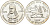 Эфиопия 5 долларов 1972 император Теодрос II (1855-1868) KM 48 серебро PROOF 00-000-00