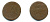 РОССИЯ 1 КОПЕЙКА 1757 медь 61-153