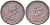 Великобритания 1 пенни 1806 Георг III (1760-1820) KM 663, Spink 3780 медь 4165-1214