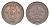 Швеция 1/3 скиллинга банко 1837 Карл XIV Юхан (1818-1844) KM 640 бронза 603-732