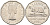 Канада 5 центов 1961 Елизавета II (1952-), бобр KM 50а никель 4591-213