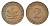 ФРГ 2 пфеннига 1968 G KM 106a, J. 381a сталь плакированная медью 4685-1238