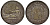 Испания 2 песеты 1870 (73) DE-M KM 654 серебро 4566-643