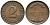 ГЕРМАНИЯ 2 РЕНТЕНПФЕННИГА 1924 F KM 31, J. 307 бронза 24-711