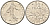 Франция 1/2 франка 1969 сеятель КМ 931.1 никель    4602-616