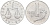 Италия 1 лира 1955 R, весы KM 91 алюминий  UNC  4594-736