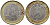 ФРГ 1 евро 2002 J KM 213 биметалл 4393-1127