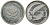 ЮАР 2 1/2 цента 2002 кит KM 282 серебро PROOF 00-00