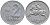ЛИТВА 2 ЦЕНТА 1991 KM 86 алюминий 4393-833