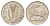 Ирландия 5 пенсов 1970 бык KM 22 медно-никель UNC 4175-147
