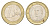 Испания 1 евро 2007 KM 1073 биметалл 4629-411