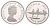 Тувалу 5 долларов 1976 Туземцы возле каноэ KM 8 серебро PROOF 11-252-31