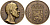 Нидерланды медаль ND король Вильгельм II, (1792-1849), диаметр 50 мм., вес 58.4 г. бронза UNC 5-6-2-57