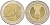 ГЕРМАНИЯ 2 ЕВРО 2002 D KM 214 биметалл 4543-456