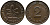 ФРГ 2 пфеннига 1962 F KM 106, J.381 бронза 99-126