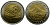 СЛОВЕНИЯ 2 ЕВРО ЕВРОПРОБНИК биметалл UNC 1527-1222