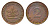 ФРГ 2 пфеннига 1961 G KM 106, J. 381 бронза 4576-954