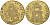 Франция жетон 1744 Людовик XVI (1774-1792), OPTIMO PRINCIPI, диаметр 24,5 мм.  латунь    210-124