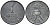 ДАНИЯ 1 ЭРЕ 1956 С; S, ФРЕДЕРИК IX (1947-1972) KM 839.2 цинк 4392-417
